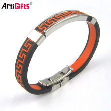 Custom Fashion Accessories Stainless Steel Smart Bangle Mens Bracelets,Engraved Bracelets Men Wholesale B209